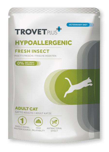 Trovet Insect Trovet Plus Hypoallergenic Fresh insect / Kat / 12x85 gr - AA-Vet ...