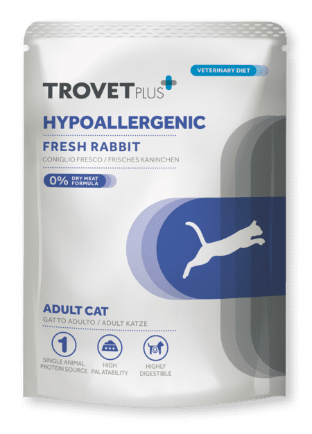 Trovet Plus Hypoallergenic Fresh rabbit / Kat / 12x85 gr - AA-Vet ...
