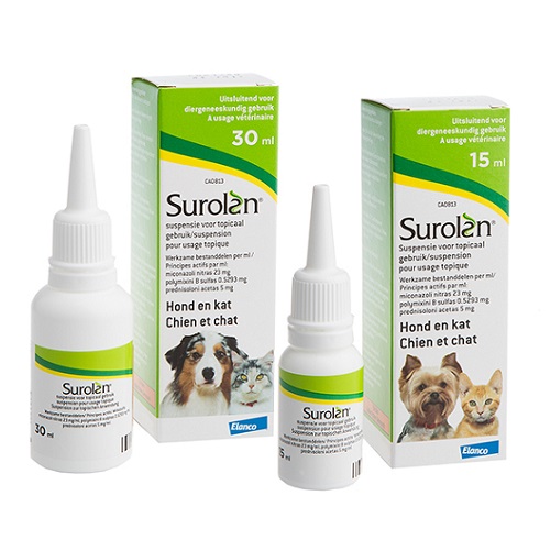 Surolan® / Reg NL 4792 UDA / 15 ml - AA-Vet Diergeneesmiddelen